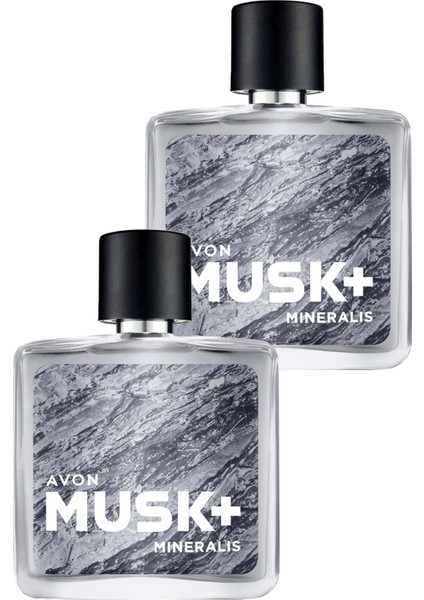 Musk+ Mineralis Erkek Parfüm Edt 75 Ml. Ikili Set