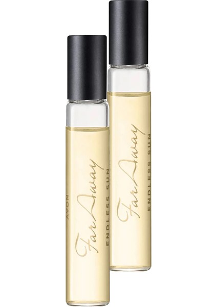 Far Away Endless Sun Kadın Parfüm Çanta Boyu Edp 10 Ml. Ikili Set