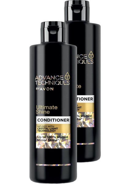 Advance Techniques Parlaklık Veren Saç Kremi 250 Ml. Ikili Set