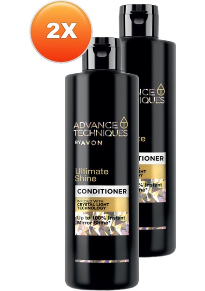 Advance Techniques Parlaklık Veren Saç Kremi 250 Ml. Ikili Set