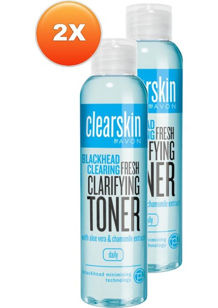 Clearskin Siyah Noktalar Için Tonik 100 Ml. Ikili Set