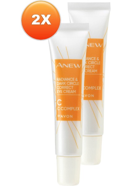 Anew Radiance Koyu Halkalar Için Göz Kremi 15 Ml. Ikili Set