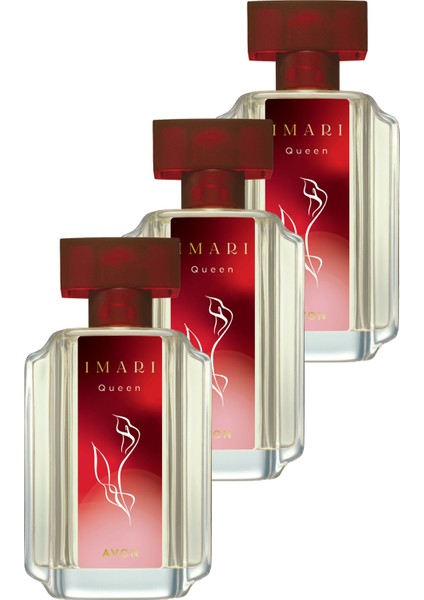 Imari Queen Kadın Parfüm Edt 50 Ml. Üçlü Set