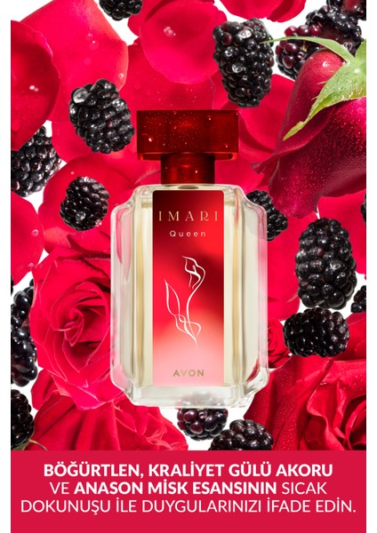 Imari Queen Kadın Parfüm Edt 50 Ml. Üçlü Set