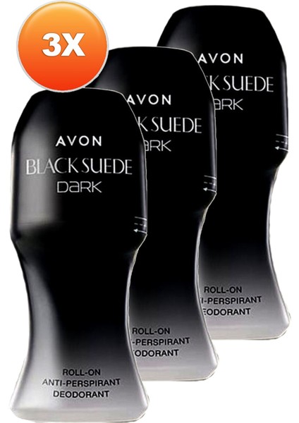 Black Suede Dark Erkek Rollon 50 Ml. Üçlü Set fiyatları