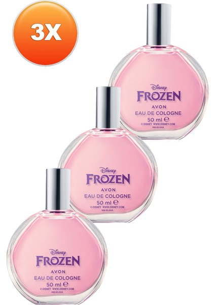 Disney Frozen Kız Çocuk Parfümü Edc 50 Ml. Üçlü Set fiyatları