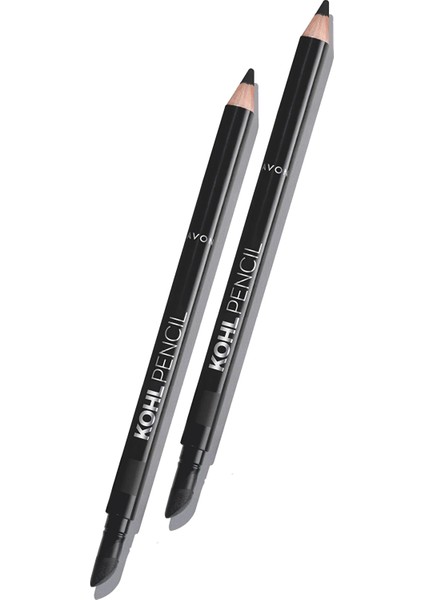 Kohl Sünger Uçlu Suya Dayanıklı Göz Kalemi True Black Ikili Set
