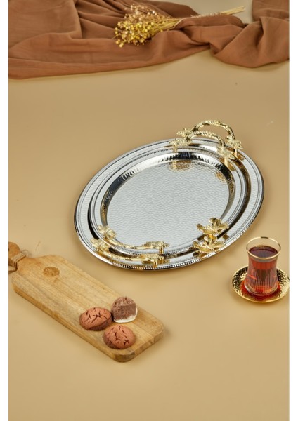 Ev Sofra Mutfak 2'li Oval Sunum Tepsisi fiyatları