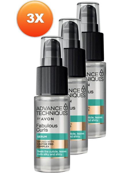 Advance Techniques Bukle Belirginleştirici Saç Serumu 30 ml Üçlü Set fiyatları
