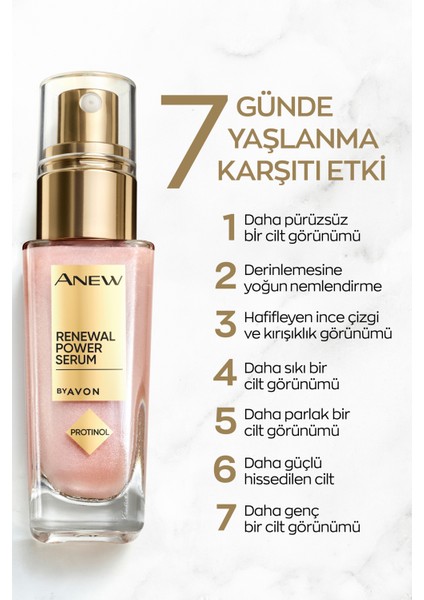 Anew Renewal Power Serum İkili Set 30 ml