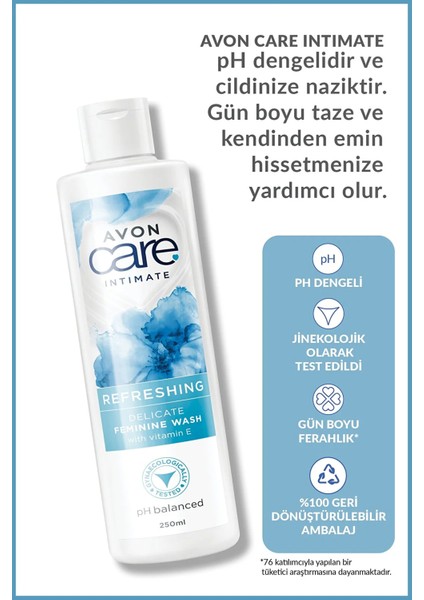 Care Intimate Refreshing E Vitamini İçeren Dış Genital Bölge Temizleyici 250 ml İkili Set fiyatları