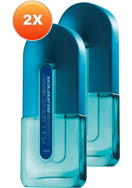 Full Speed Surfer Erkek Parfüm EDT İkili Set 75 ml