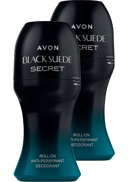 Black Suede Secret Erkek Roll-On 50 ml İkili Set