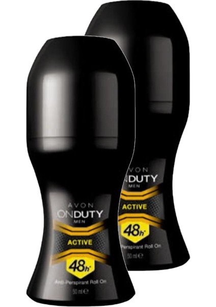 Onduty Active Erkek Rollon 50 Ml. Ikili Set