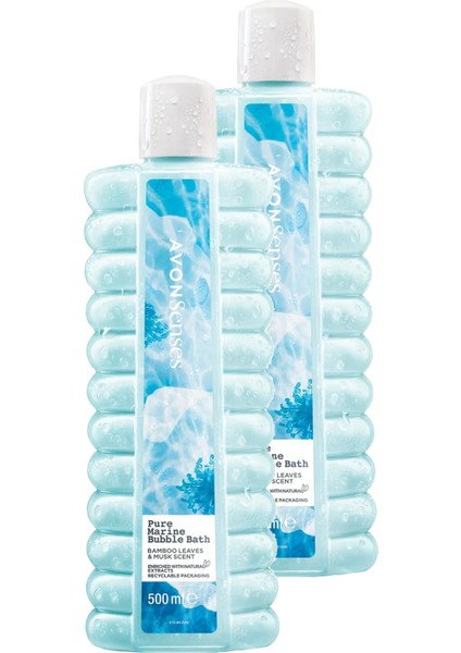 Misk Bergamot ve Bambu Kokulu Banyo Köpüğü 500 Ml. İkili Set