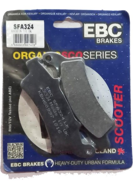 Aprilia Scarabeo 200 2007-2009 Kymco x Town 250 Fren Balatası-Ebc