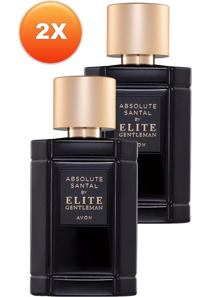 Elite Gentleman Absolute Santal Erkek Parfüm Edt 50 Ml. Ikili Set