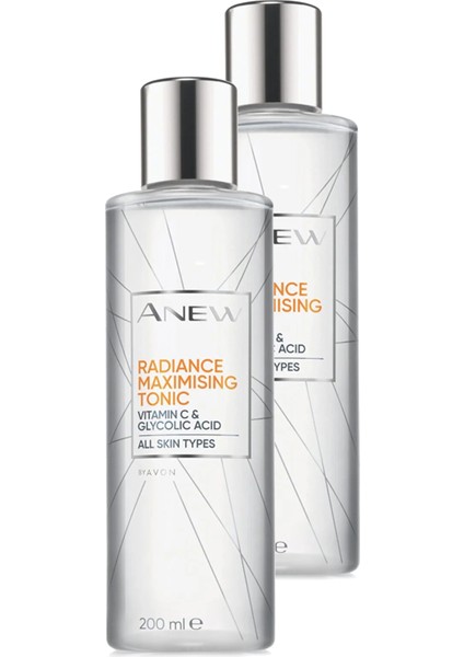 Anew Radiance Maximising Parlak Görünüm Veren Tonik 200 Ml. Ikili Set