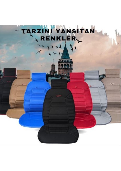 Oto Koltuk Minderi, Citroen Araçlara Uyumlu 2'li Set Özel Tasarım Minder Premium indirimleri