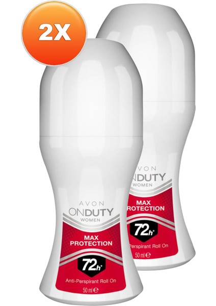 Onduty Max Protection Kadın Rollon 50 Ml. Ikili Set