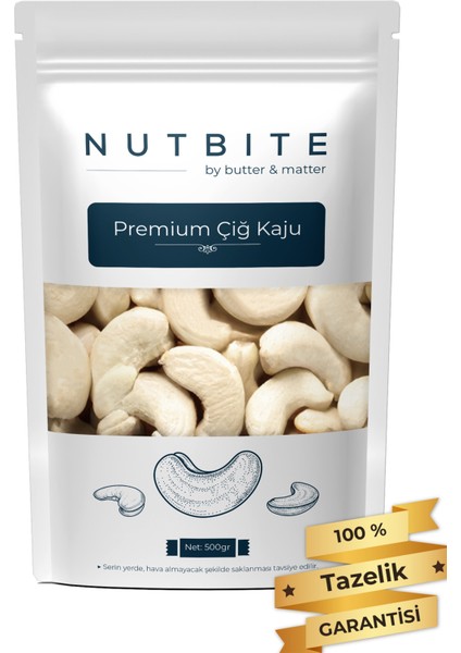 Premium Çiğ Kaju 500 gr