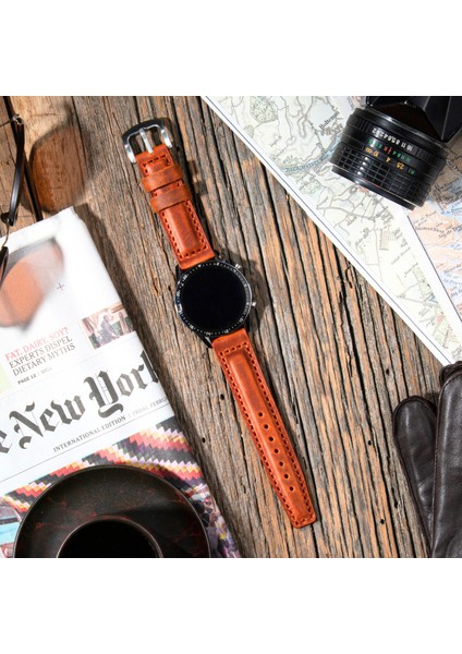 Deri Saat Kordonu 20MM 22MM Nacar Seiko Omega Tudor Citizen Lacoste Casio Fossil Calvin Klein Armani Tissot Klasik Saat Kordon Deri Kayış fırsatları