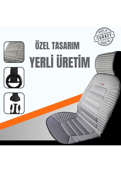 Oto Koltuk Minderi, Hyundai Araçlara Uyumlu 2'li Set Özel Tasarım Minder Premium