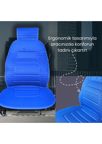 Oto Koltuk Minderi, Citroen Araçlara Uyumlu 2'li Set Özel Tasarım Minder Premium indirimleri