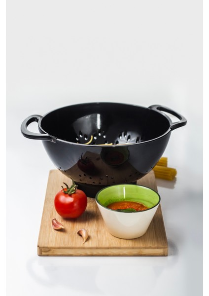 Akrilik Siyah Makarna Süzgeçi & Sebze Meyve Süzgeçi fiyatları