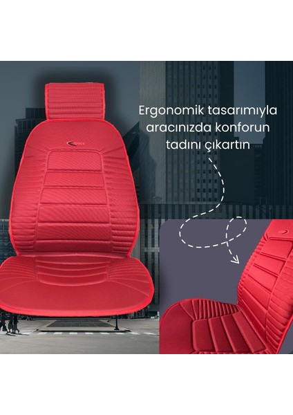 Oto Koltuk Minderi, Ford Araçlara Uyumlu 2'li Set Özel Tasarım Minder Premium indirimleri