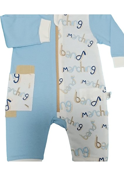 4721T Marchıng Band Fermuarlı Mavi Tulum fiyatları