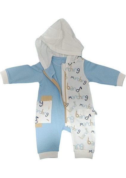 4721T Marchıng Band Fermuarlı Mavi Tulum fırsatları