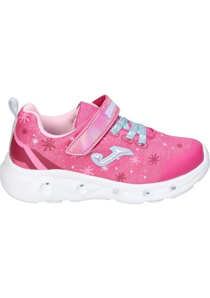 Space Jr 2413 Pembe Işıklı Kız Çocuk Ayakkabısı JSPACS2413V