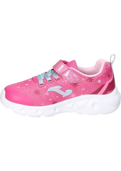 Space Jr 2413 Pembe Işıklı Kız Çocuk Ayakkabısı JSPACS2413V