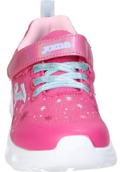 Space Jr 2413 Pembe Işıklı Kız Çocuk Ayakkabısı JSPACS2413V