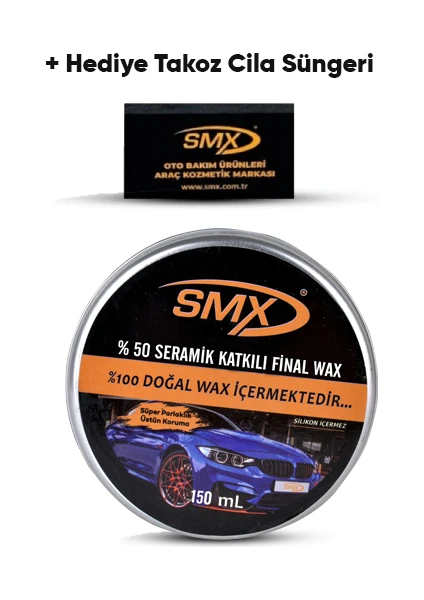 Final Wax 150 ml + Hediye Takoz Cila Süngeri