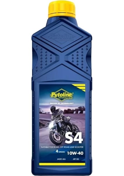 S4 10W40 4t Mineral Motosiklet Yağı 1 Litre