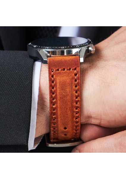 Deri Saat Kordonu 20MM 22MM Nacar Seiko Omega Tudor Citizen Lacoste Casio Fossil Calvin Klein Armani Tissot Klasik Saat Kordon Deri Kayış indirimleri