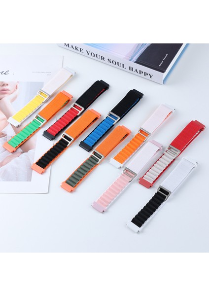 Haylou Rt LS05S Uyumlu Yüksek Kalite 22MM Desenli Kordon Kayış