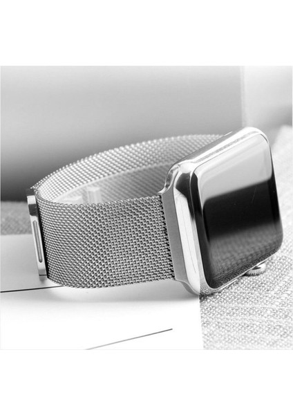 Watch 42/44/45/49MM Uyumlu 1/2/3/4/5/6/se/7/8/9/ultra/ultra2 Milano Metal Hasır Kordon fırsatları