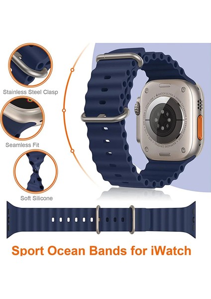 Apple Watch Gs Dt Pro Uyumlu T500 Ultra 2 3 4 5 6 7 8 Se Uyumlu 42 44 45MM Silindirik Model Kordon indirimleri