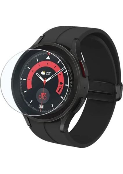 Galaxy Watch 5 Pro Uyumlu Jelatin Nano Ekran Koruyucu Ultra Ince (2 Adet)