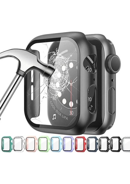 Apple Watch 8 Uyumlu Ultra 360 Tam Koruma (49 Mm) Pc Sert Ekran ve Kasa Koruyucu Kılıf fiyatları