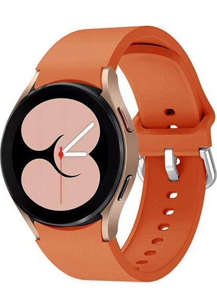 Samsung Galaxy Watch 4 5 Pro 6 40 42 43 44 45 46 47 mm Uyumlu Kavisli Tasarım Silikon Kordon