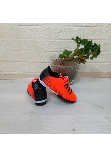 Breton J Turf Neonturuncu Cırtlı Halı Saha Futbol Ayakkabısı fiyatları