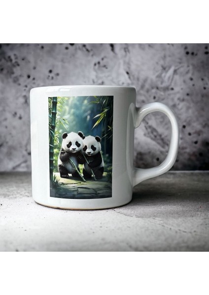 Panda Baskılı Kupa