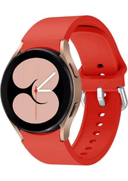 Samsung Galaxy Watch 4 5 Pro 6 40 42 43 44 45 46 47 mm Uyumlu Kavisli Tasarım Silikon Kordon
