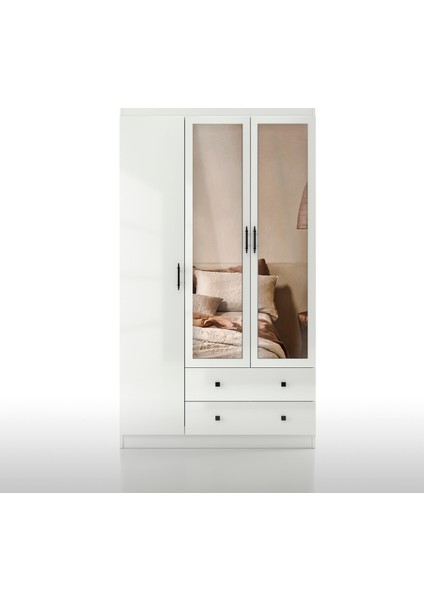 Sunroyal Concept Lavinia 210CM 3 Kapak 2 Çekmece Gardırop