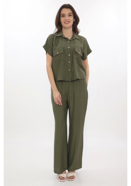 Viscon Crop Iki Cepli Kısa Kollu Gömlek fiyatları