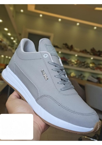 Şık Tasarım Bağcıklı Hafif Günlük Yürüyüş Rahat Taban Casual Sneaker Spor Ayakkabı